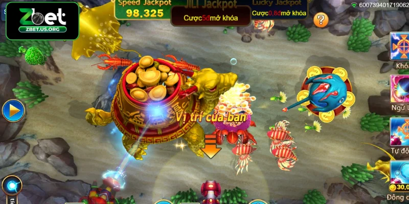 Cách chơi bắn cá - chọn phòng và mức cược hợp lý