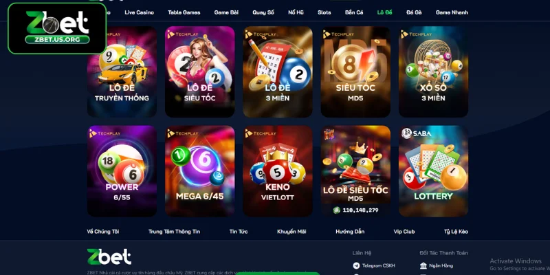 Giới thiệu về lô đề ZBET