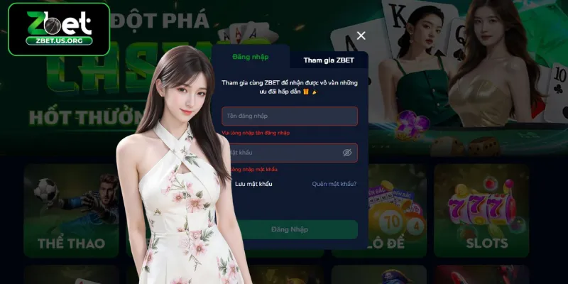 Hướng dẫn các bước đăng nhập ZBET nhanh chóng và an toàn